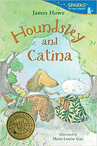 Book cover of Houndsley and Catina (Fountas & Pinnell LLI Blue: Level K)