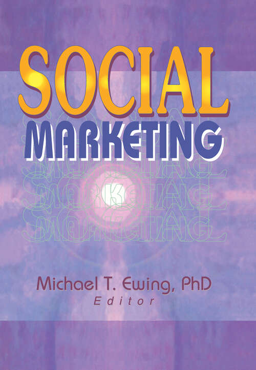 Book cover of Social Marketing