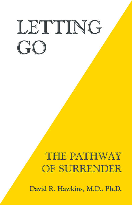 Book cover of Letting Go: The Pathway Of Surrender