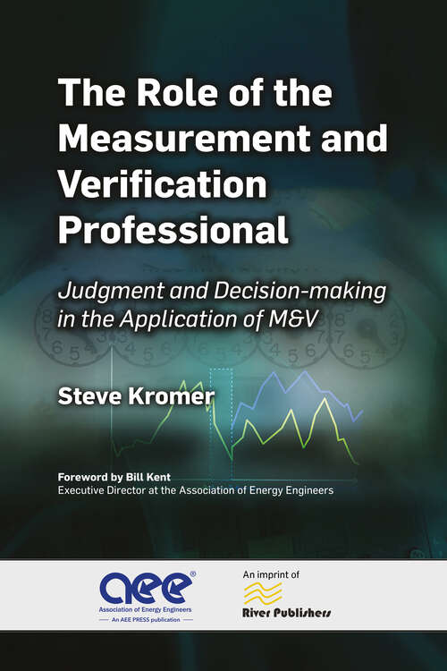 Book cover of The Role of the Measurement and Verification Professional: Judgment and Decision-making in the Application of M&V (River Publishers Series in Energy Management)