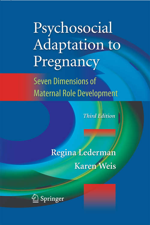 Book cover of Psychosocial Adaptation to Pregnancy