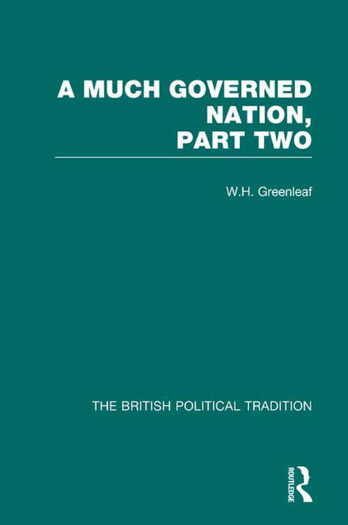 Book cover of Much Governed Nation Pt2 Vol 3