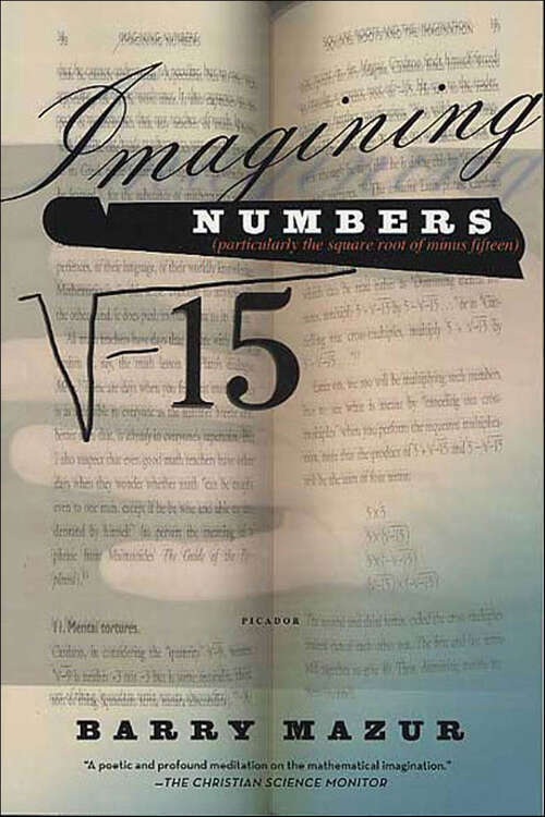 Book cover of Imagining Numbers: (particularly The Square Root Of Minus Fifteen)