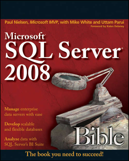 Book cover of Microsoft SQL Server 2008 Bible