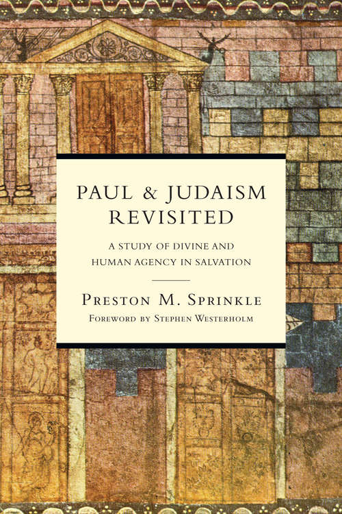 Book cover of Paul and Judaism Revisited: A Study of Divine and Human Agency in Salvation