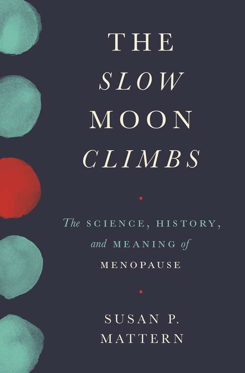 Book cover of The Slow Moon Climbs: The Science, History, and Meaning of Menopause