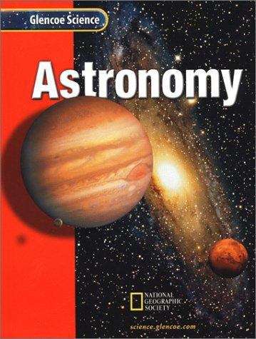 Book cover of Glencoe Science: Astronomy