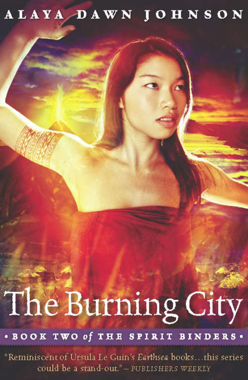 Book cover of The Burning City (The Spirit Binders #2)