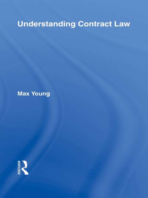 Book cover of Understanding Contract Law