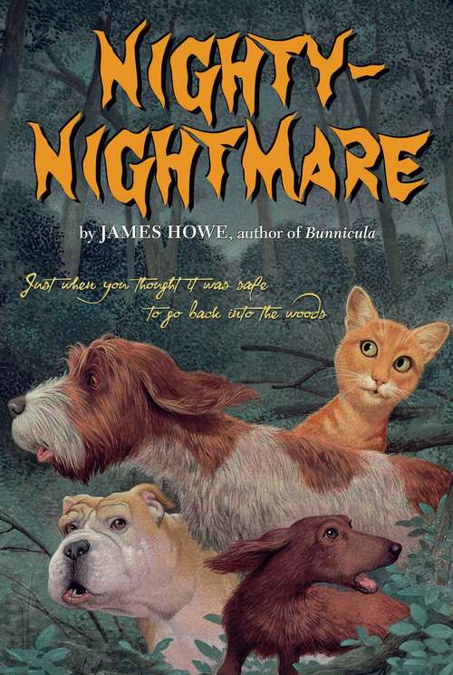 Book cover of Nighty-Nightmare: Bunnicula; Howliday Inn; The Celery Stalks At Midnight; Nighty-nightmare; Return To Howliday Inn; Bunnicula Strikes Again; Bunnicula Meets Edgar Allan Crow (Bunnicula and Friends #4)