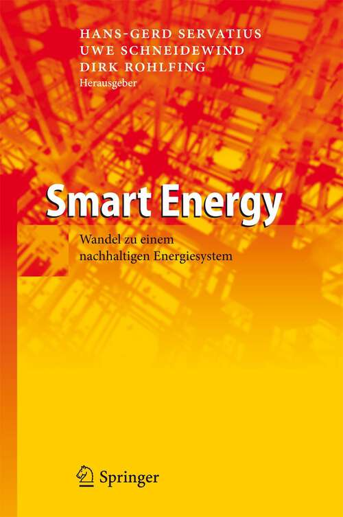 Book cover of Smart Energy: Wandel zu einem nachhaltigen Energiesystem