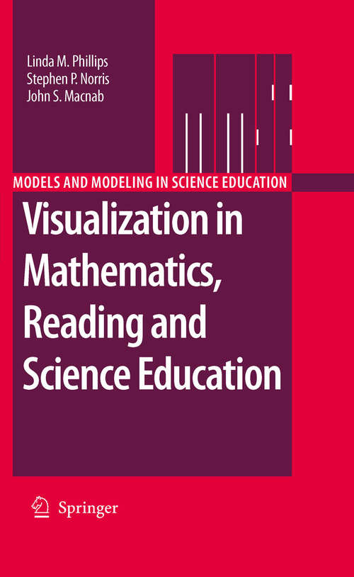 Book cover of Visualization in Mathematics, Reading and Science Education