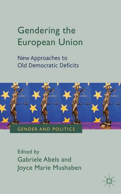 Book cover of Gendering the European Union