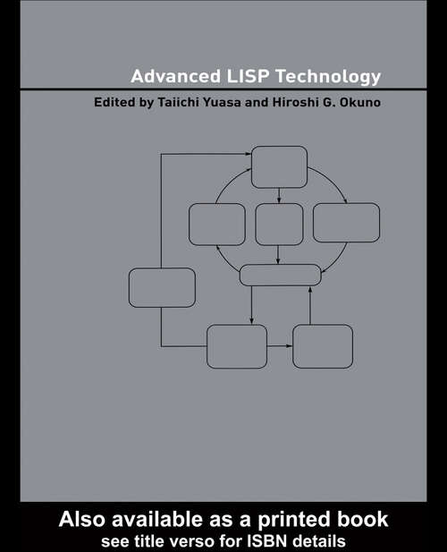 Book cover of Advanced LISP Technology