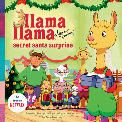 Book cover of Llama Llama Secret Santa Surprise (Llama Llama)