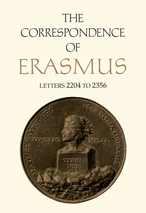 Book cover of The Correspondence of Erasmus