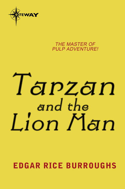 Book cover of Tarzan and the Lion Man (TARZAN)