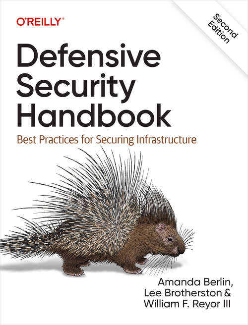 Book cover of Defensive Security Handbook