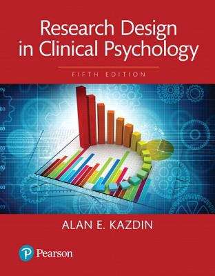 Book cover of Research Design in Clinical Psychology (Fifth Edition)