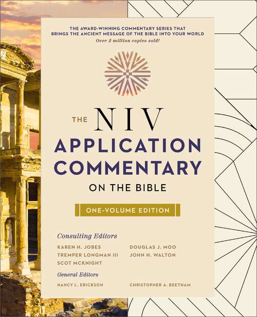 Book cover of The NIV Application Commentary on the Bible: One-Volume Edition (The NIV Application Commentary)