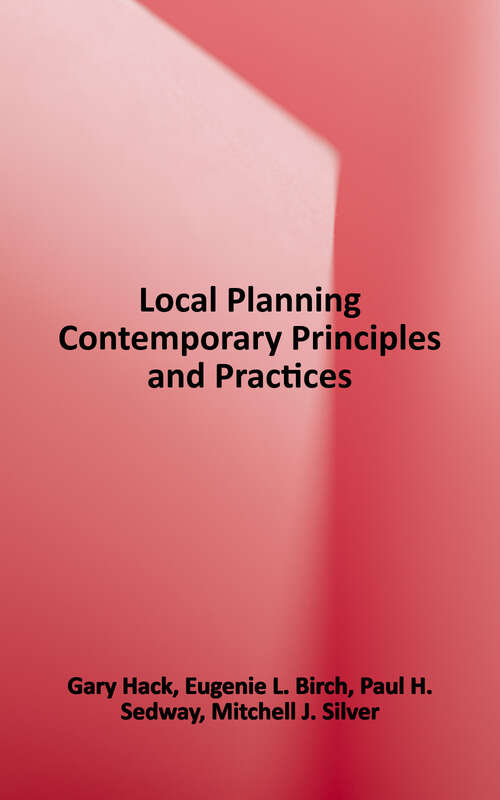 Book cover of Local Planning: Contemporary Principles and Practice