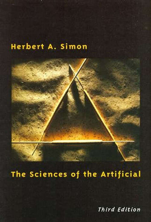 Book cover of The Sciences of the Artificial, third edition (3)