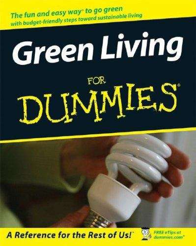 Book cover of Green Living for Dummies