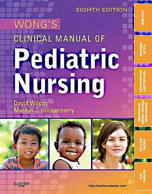 Book cover of Wong's Clinical Manual of Pediatric Nursing Eighth Edition