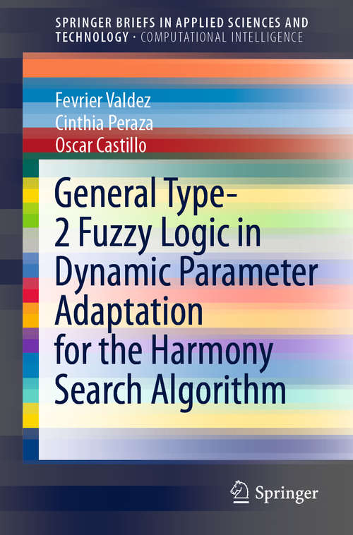 Book cover of General Type-2 Fuzzy Logic in Dynamic Parameter Adaptation for the Harmony Search Algorithm (1st ed. 2020) (SpringerBriefs in Applied Sciences and Technology)