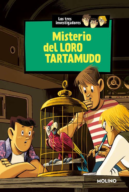 Book cover of Misterio del loro tartamudo (Los tres investigadores: Volumen 2)
