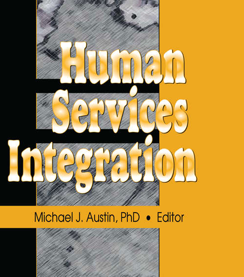 Book cover of Human Services Integration