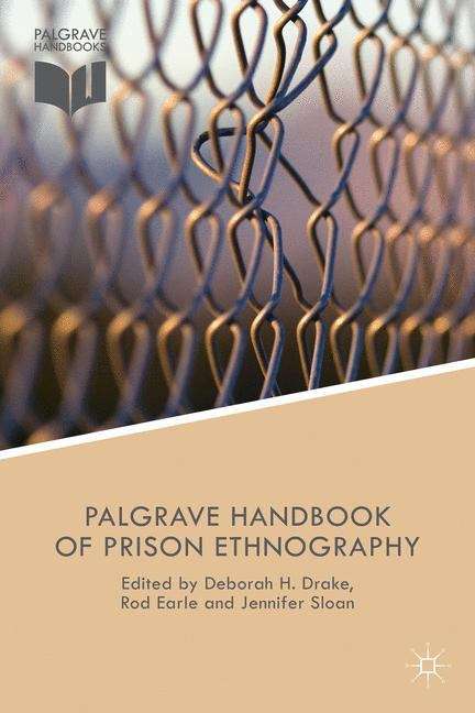 Book cover of The Palgrave Handbook of Prison Ethnography