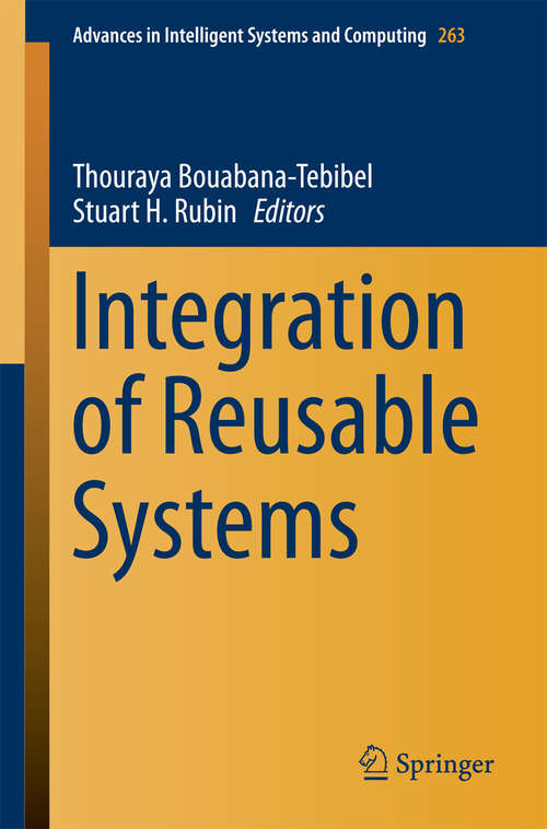 Book cover of Integration of Reusable Systems