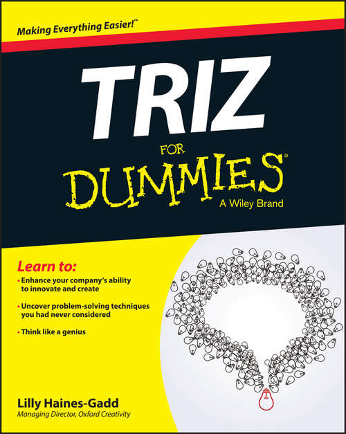 Book cover of TRIZ For Dummies