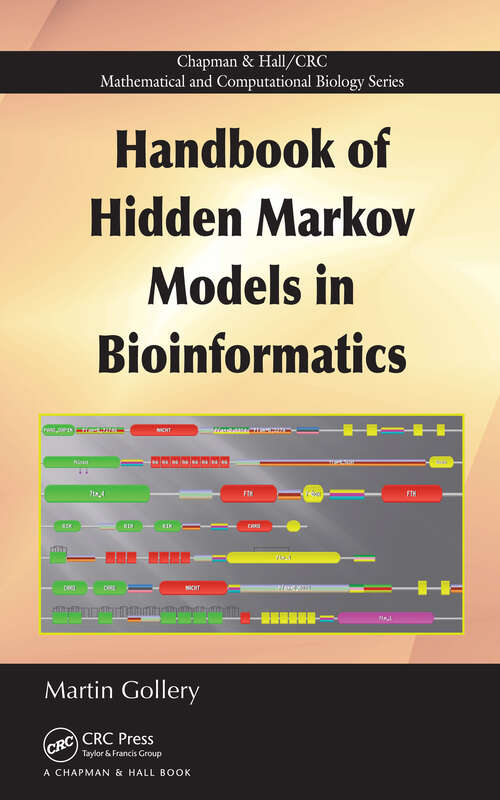 Book cover of Handbook of Hidden Markov Models in Bioinformatics