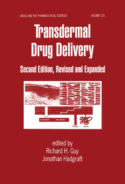 Book cover of Transdermal Drug Delivery Systems: Revised and Expanded (2)