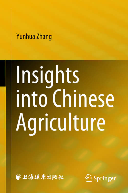 Book cover of Insights into Chinese Agriculture