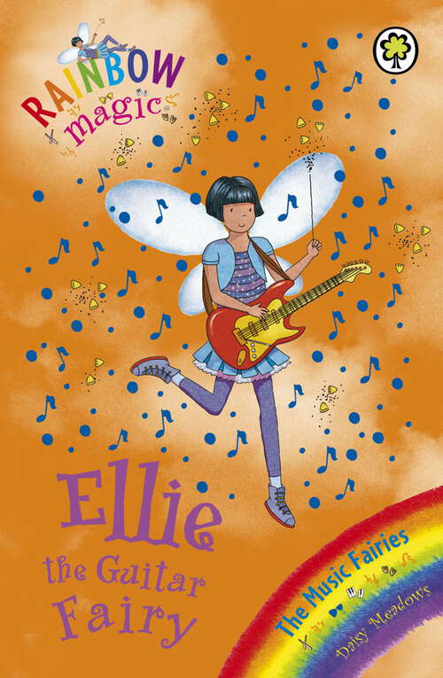 Book cover of Ellie the Guitar Fairy: The Music Fairies Book 2 (Rainbow Magic #2)