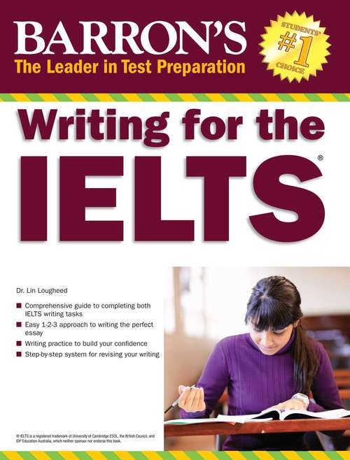 Book cover of Writing for the IELTS