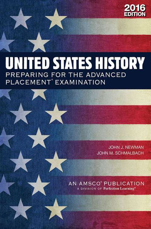 Book cover of United States History: Preparing for the Advanced Placement Examination ,Third Edition