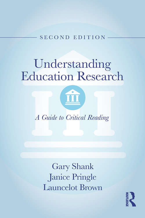 Book cover of Understanding Education Research: A Guide to Critical Reading (2)
