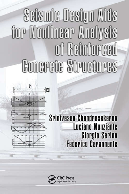 Book cover of Seismic Design Aids for Nonlinear Analysis of Reinforced Concrete Structures (1)