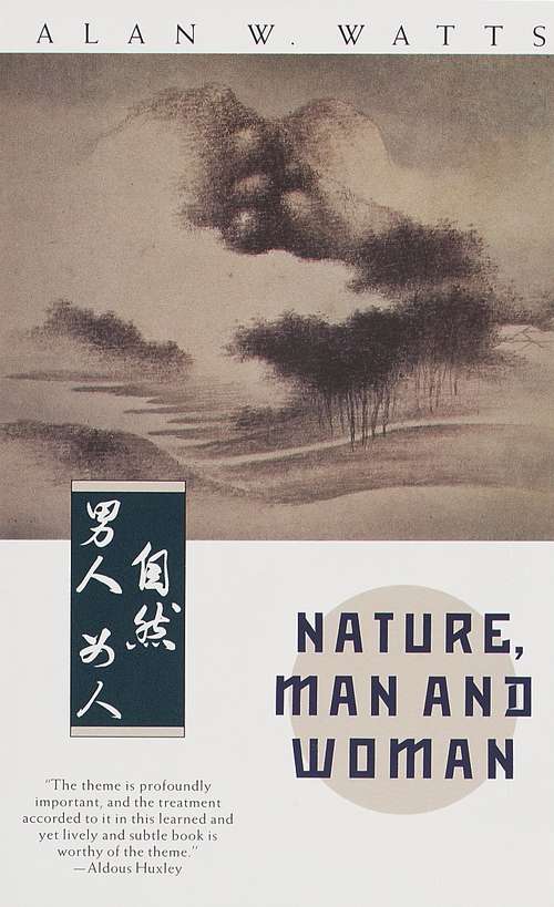 Book cover of Nature, Man and Woman