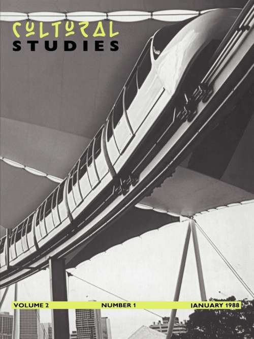 Book cover of Cultural Studies V2 Issue 1: Volume 4, Issue 1