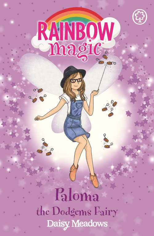 Book cover of Paloma the Dodgems Fairy: The Funfair Fairies Book 3 (Rainbow Magic #3)