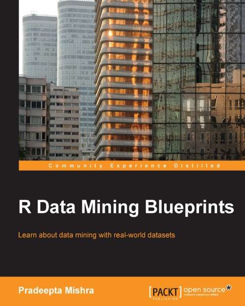 Book cover of R Data Mining Blueprints