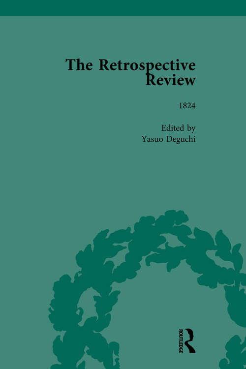 Book cover of The Retrospective Review Vol 9