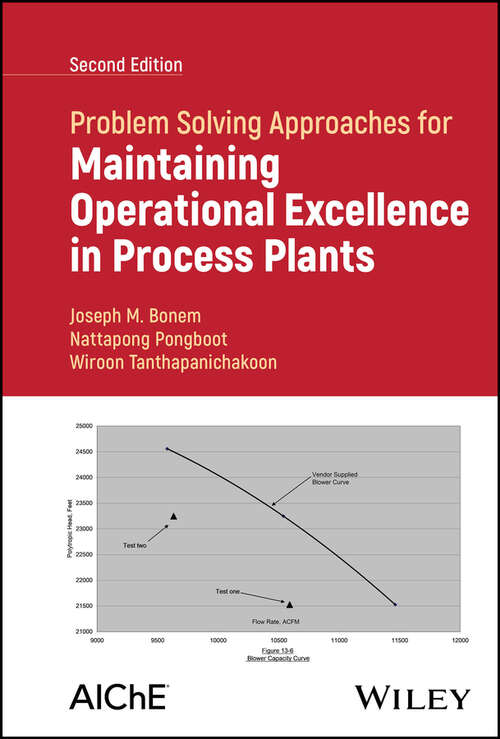 Book cover of Problem Solving Approaches for Maintaining Operational Excellence in Process Plants