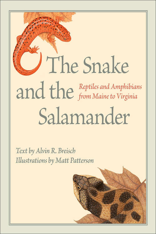 Book cover of The Snake and the Salamander: Reptiles and Amphibians from Maine to Virginia