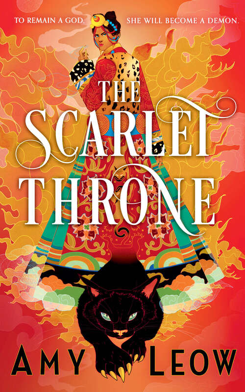 Book cover of The Scarlet Throne (False Goddess Trilogy #1)